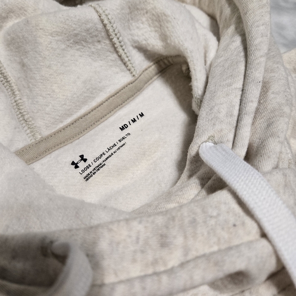 Under Armour Hoodie Ladies Medium Short Sleeve - Picture 2 of 4